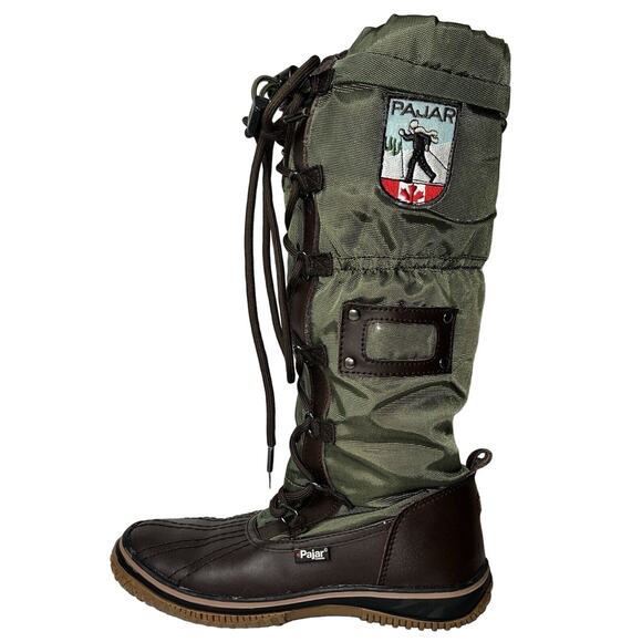 Pajar Canada Women’s Grip Tall Winter Boots Size 6-6.5 Waterproof Insulated EUC - Picture 3 of 10